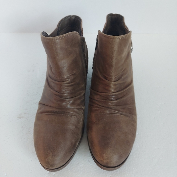 Yuu Women ankle boots brown size 7.5M - Picture 2 of 10